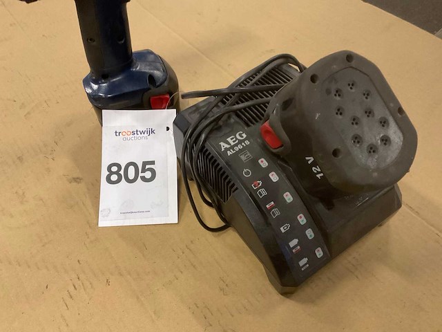 Aeg bs 12 x-r accu schroefmachine - afbeelding 3 van  6