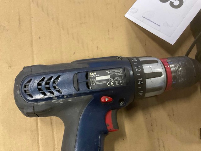 Aeg bs 12 x-r accu schroefmachine - afbeelding 4 van  6