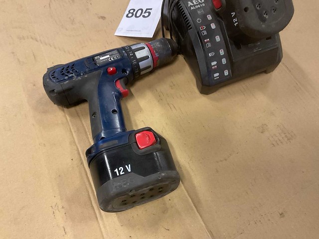 Aeg bs 12 x-r accu schroefmachine - afbeelding 5 van  6