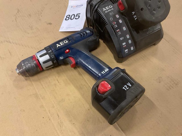 Aeg bs 12 x-r accu schroefmachine - afbeelding 6 van  6