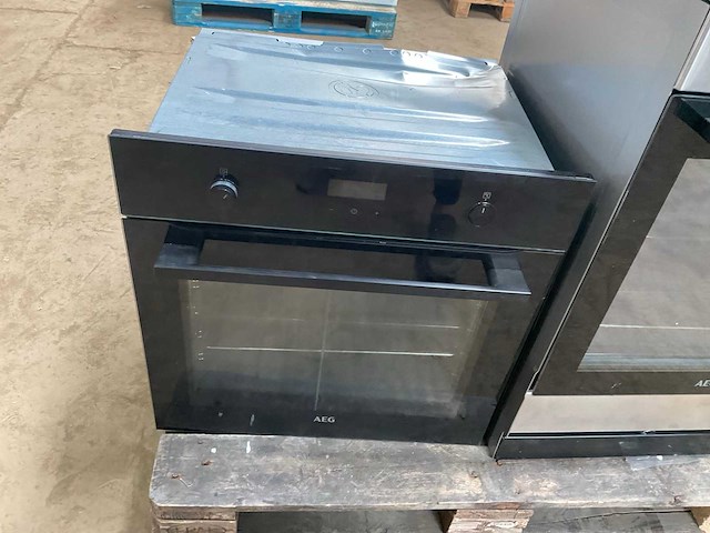 Aeg cib6641abm & bee435060b heteluchtovens (2x) - afbeelding 1 van  5