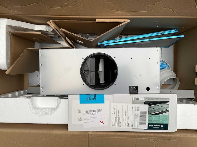 Aeg dpe5960m vlakscherm afzuigkap 90cm - afbeelding 2 van  2