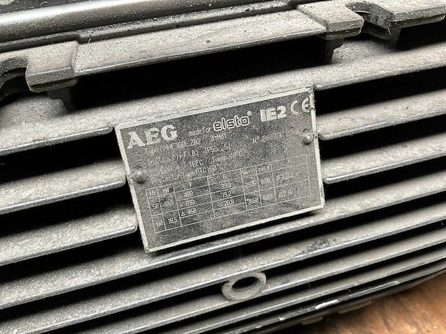 Aeg elektromotor - afbeelding 5 van  5