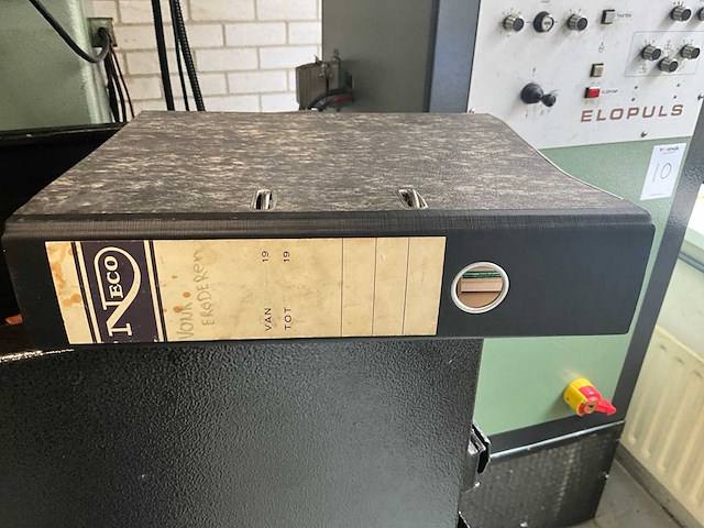 Aeg-elotherm elbomat 111s zinkvonkmachine - afbeelding 19 van  25