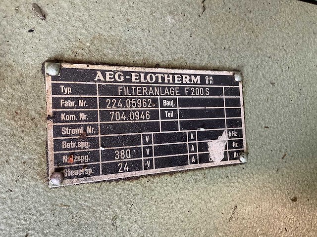 Aeg-elotherm elbomat 222s draadvonk- en erodeermachine - afbeelding 2 van  26