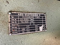 Aeg-elotherm elbomat 222s draadvonk- en erodeermachine - afbeelding 2 van  26