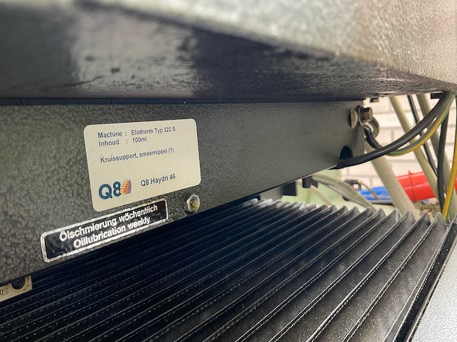 Aeg-elotherm elbomat 222s draadvonk- en erodeermachine - afbeelding 7 van  26