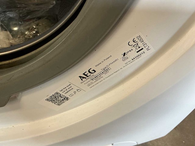 Aeg exclusiv prosense 6000-series wasmachine - afbeelding 2 van  12