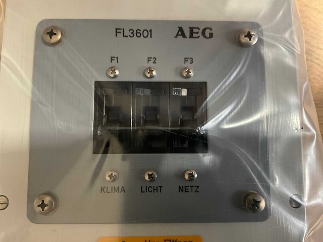 Aeg fl 3601 /1 zekeringkast / verdeelunit - afbeelding 2 van  4