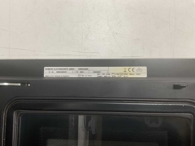 Aeg hb86e560n combi-magnetron 60x45 - afbeelding 2 van  2