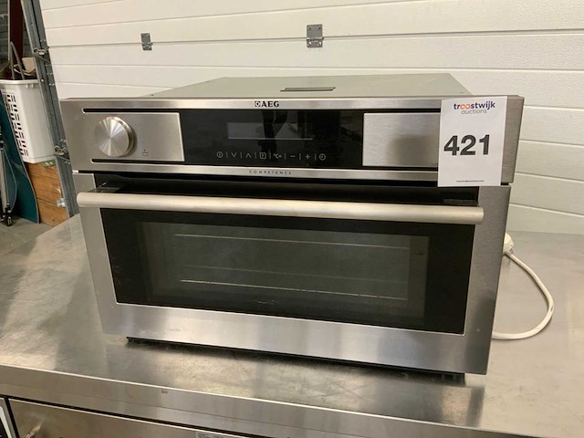 Aeg ks7100000m combi oven - afbeelding 1 van  9