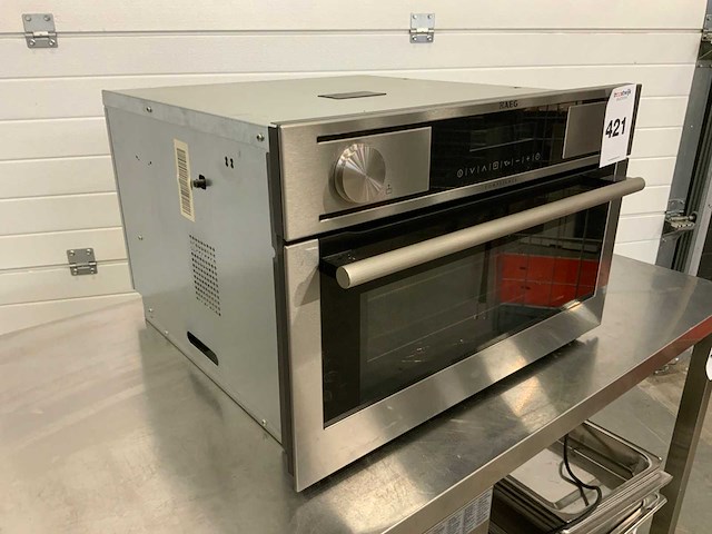 Aeg ks7100000m combi oven - afbeelding 2 van  9
