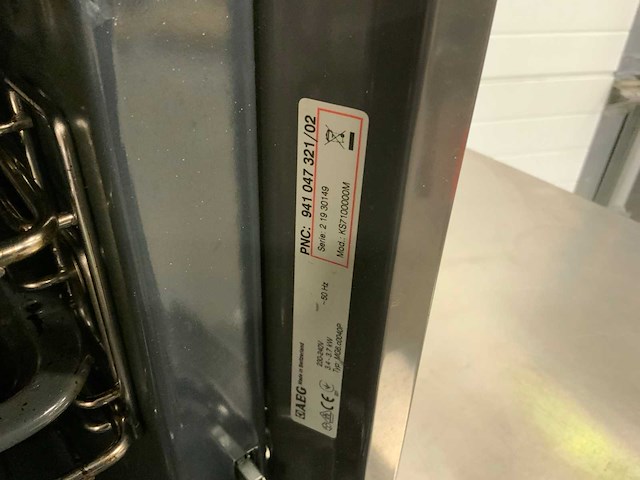 Aeg ks7100000m combi oven - afbeelding 7 van  9