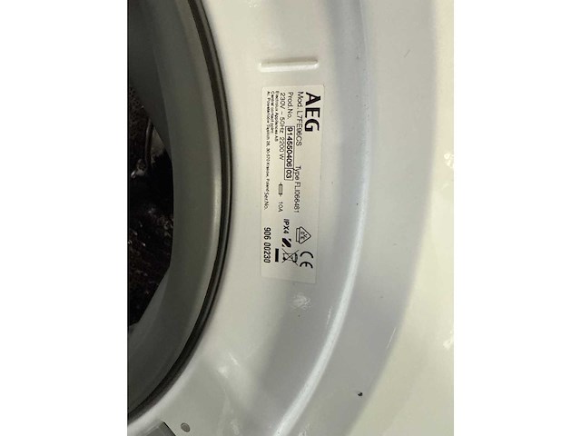 Aeg l7fe96cs wasmachine 9kg 1600t | aeg t8db84gw warmtepompdroger 8kg - afbeelding 4 van  5