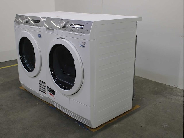 Aeg lavamat protex wasmachine & aeg lavatherm absolute care system protex plus wasdroger - afbeelding 7 van  8