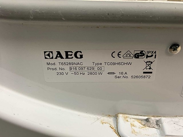 Aeg lavatherm exclusiv wasdroger - afbeelding 7 van  7