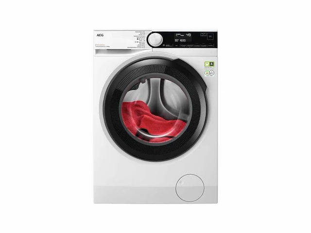 Aeg lr9586bn4 9000 serie absolutecare wasmachine 30% zuiniger dan energielabel a nl/fr - afbeelding 1 van  6