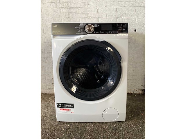 Aeg lwr8e80610, voorlader, wasmachine, duits display - afbeelding 1 van  6