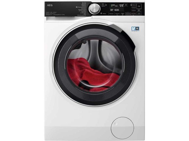 Aeg lwr8e80610, voorlader, wasmachine, duits display - afbeelding 1 van  7