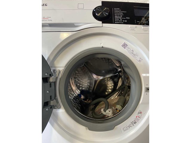 Aeg lwr9516bn4 ecoline 9000 serie sensidry was-droogcombinatie warmtepompdroger nl-fr - afbeelding 2 van  4
