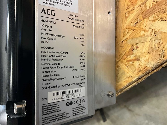 Aeg omvormer (2x) - afbeelding 7 van  7