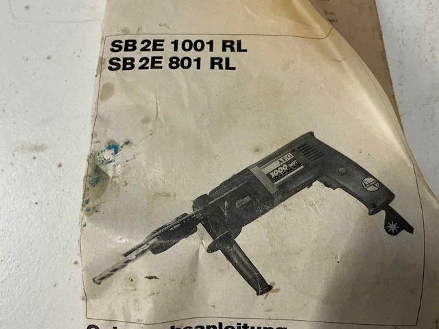 Aeg sb2e boormachine - afbeelding 3 van  3