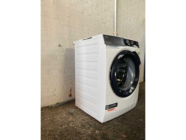 Aeg serie 9000 lr9w75490 wasmachine voorlader 9 kg 1351 rpm wit - afbeelding 2 van  2