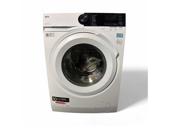 Aeg series 6000 lr6a65490 wasmachine voorlader 9 kg 1351 rpm wit - afbeelding 2 van  7