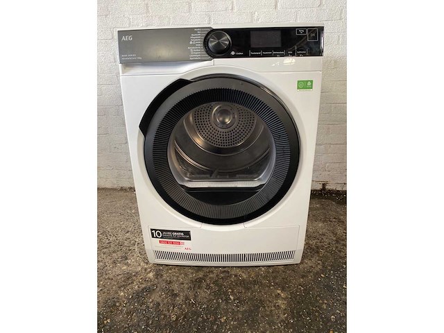 Aeg series 8000 tr8t75780, vrijstaand, voorlader, warmtepomp, duits display - afbeelding 2 van  8