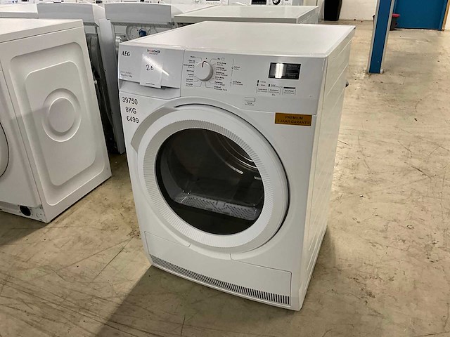 Aeg tr71cwz84 8kg wasmachine - afbeelding 1 van  3