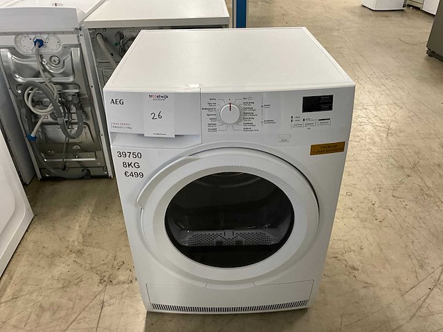 Aeg tr71cwz84 8kg wasmachine - afbeelding 3 van  3
