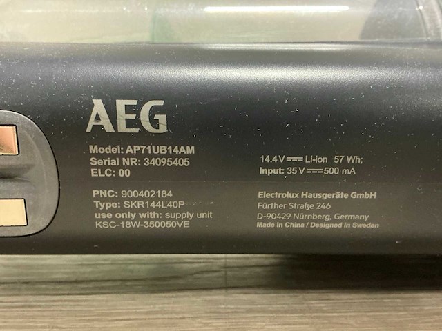 Aeg ultimate 7000 öko stofzuiger - afbeelding 8 van  8