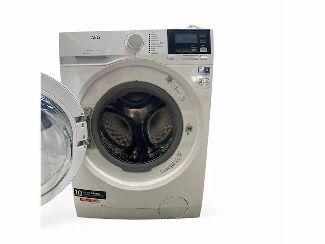 Aeg wasmachine l7wbn84gw 8 kg energielabel e - afbeelding 2 van  5
