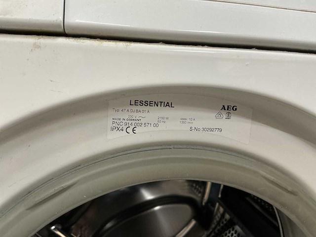 Aeg wasmachine - afbeelding 6 van  6