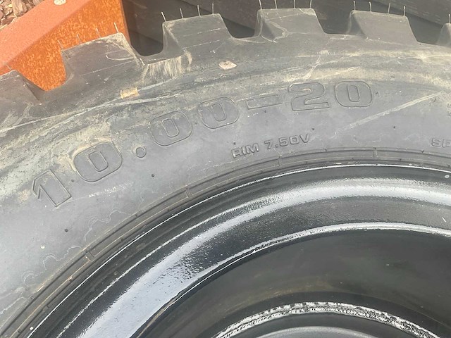 Aeolus 100x 20 band, wiel en velg (4x) - afbeelding 4 van  6