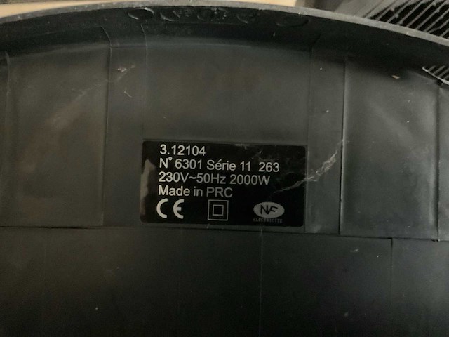 Aerian, tefal elektrische kachel (2x) - afbeelding 1 van  1