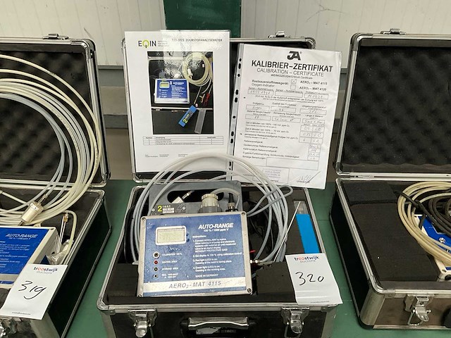 Aero- mat 4115 zuurstofanalysemeter - afbeelding 3 van  3