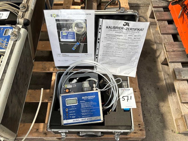 Aero- mat 4115 zuurstofanalysemeter - afbeelding 1 van  4