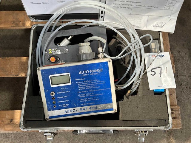 Aero- mat 4115 zuurstofanalysemeter - afbeelding 2 van  4