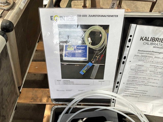 Aero- mat 4115 zuurstofanalysemeter - afbeelding 3 van  4
