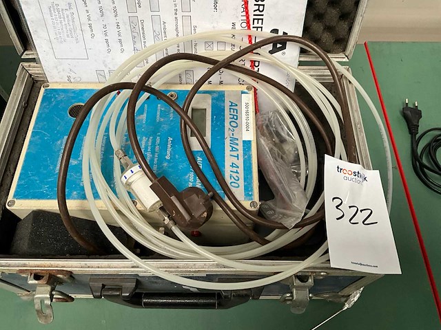 Aero- mat 4120 zuurstofanalysemeter - afbeelding 3 van  3