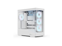 Aerocool p500awt midi tower wit - afbeelding 1 van  4