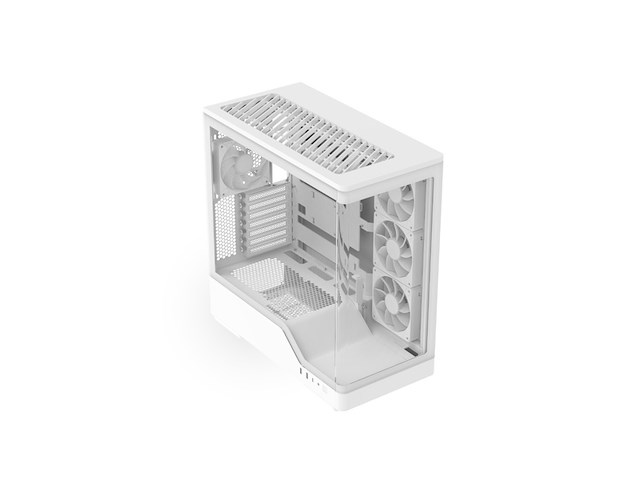 Aerocool p500awt midi tower wit - afbeelding 2 van  4