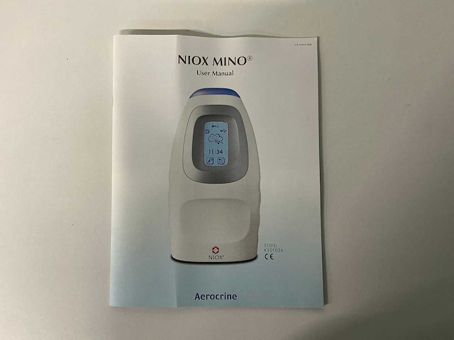 Aerocrine - niox mino - longfunctie opstelling - afbeelding 9 van  9