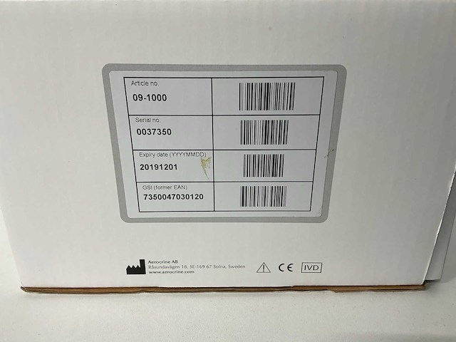 Aerocrine - niox mino - longfunctie opstelling - afbeelding 8 van  9