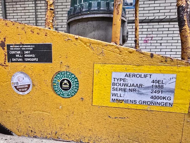Aerolift - 1988 - 40el - vacuümheffer - afbeelding 7 van  7