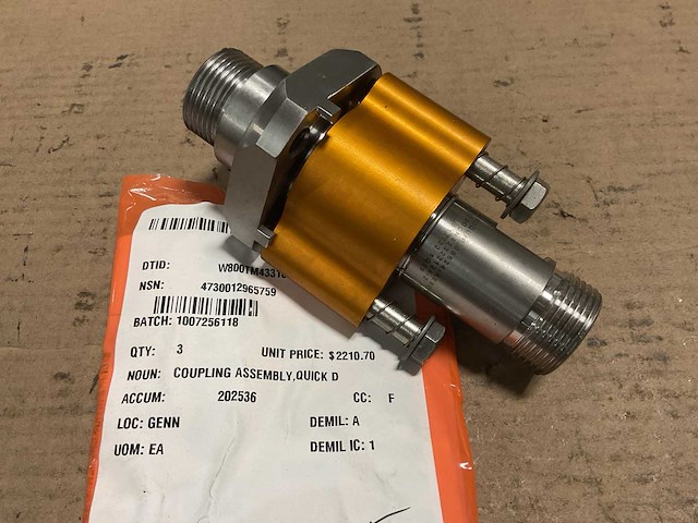 Aeroquip coupling assembly (3x) - afbeelding 2 van  4