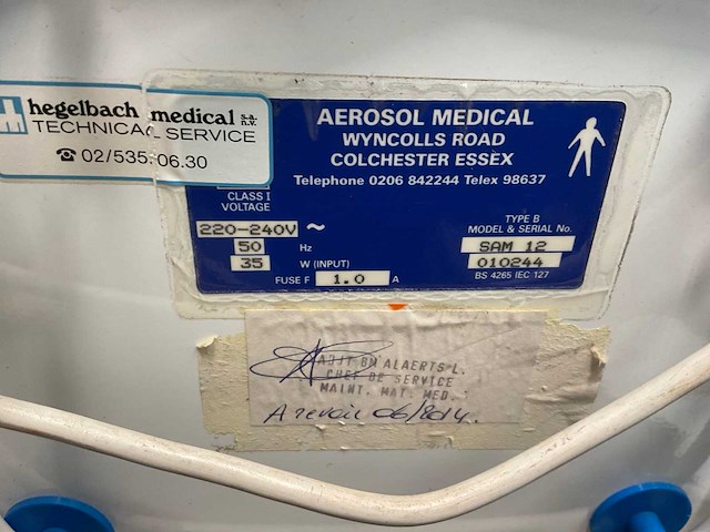 Aerosol medical sam 12 drainage en zuigtoestel - afbeelding 8 van  11