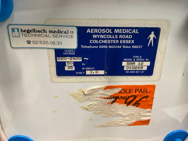 Aerosol medical sam 12 drainage en zuigtoestel - afbeelding 5 van  9