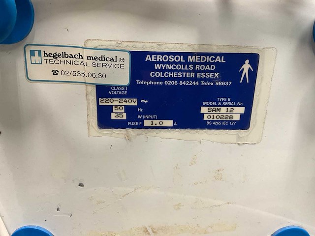 Aerosol medical sam 12 drainage en zuigtoestel - afbeelding 5 van  9